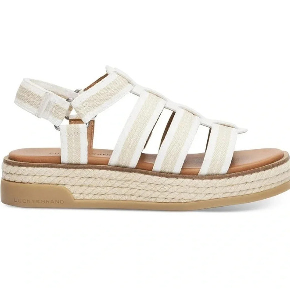 Lucky Brand Women's Emliey Gladiator Sandal Platform - Picture 4 of 10